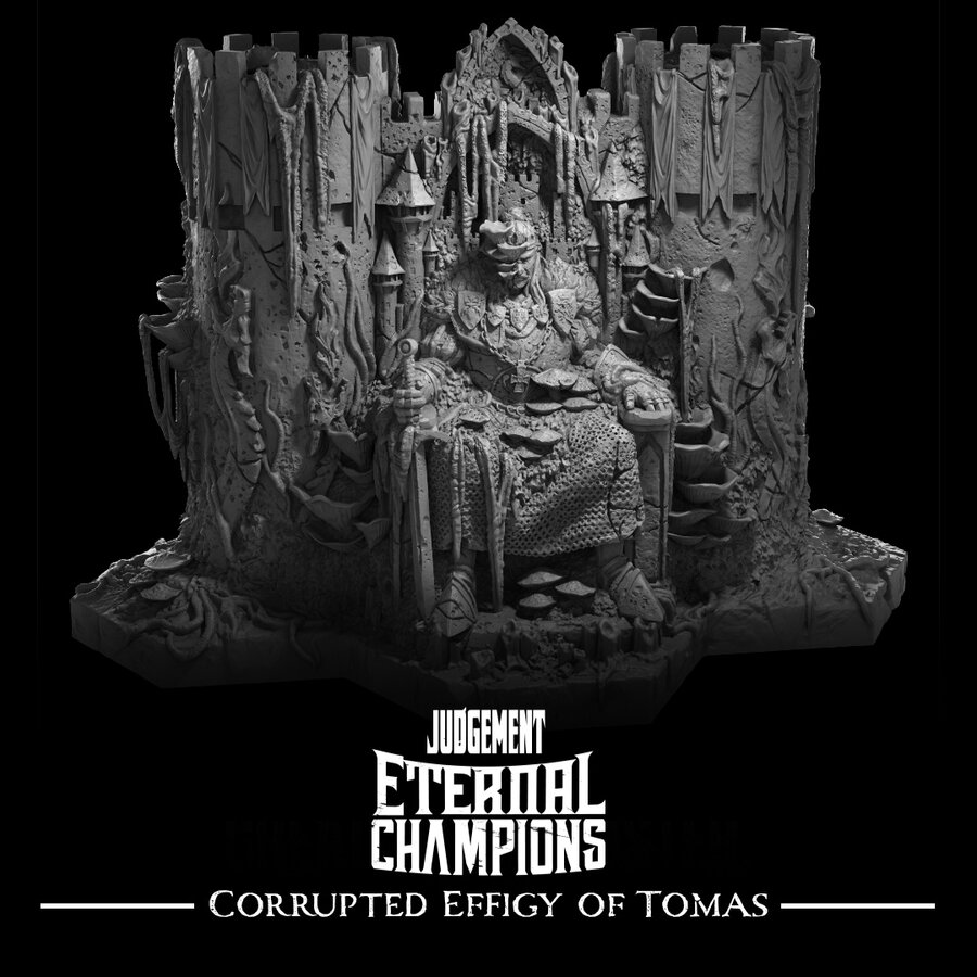 Corrupted Tomas, a 3D-printable miniature